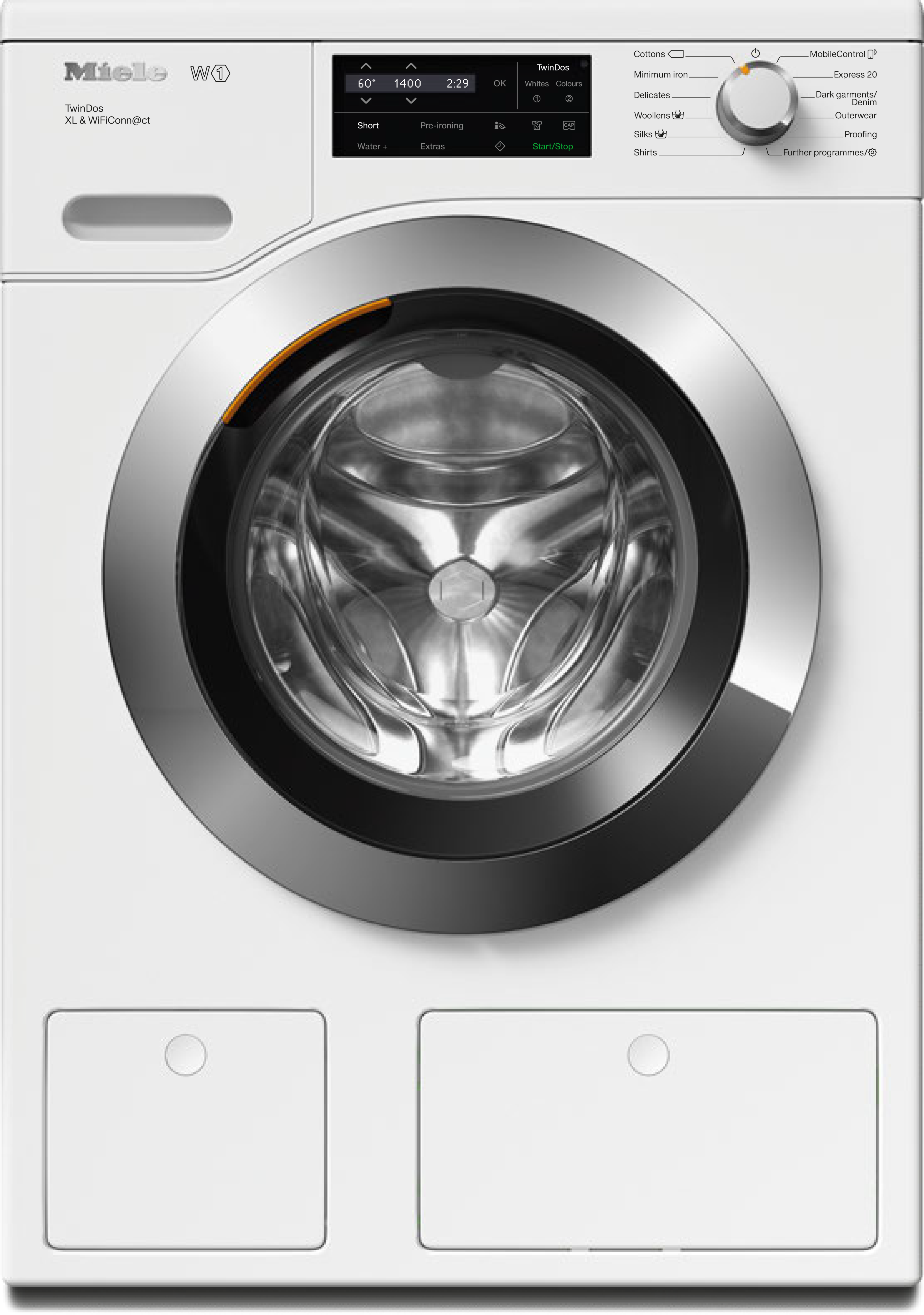 Miele 洗濯機 | WCI660 WPS TDosXL & WiFi W1 洗濯機:
